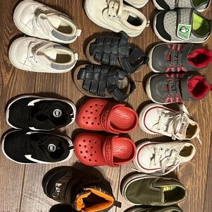 Toddler Shoe Bundle Size 3-4 (10 Pair)